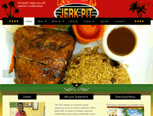 Tablet Screenshot of jerkpittampa.com